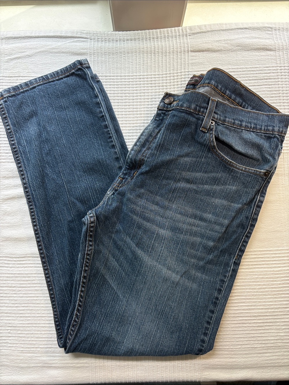 Adam Levine Collection Men's Medium Blue Straight Jeans